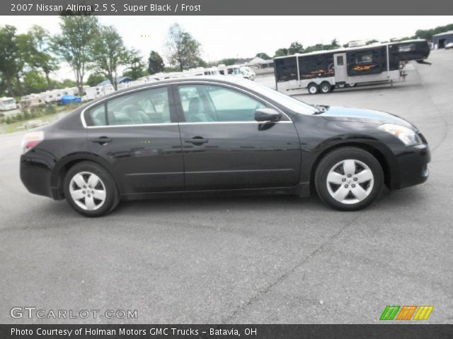 2007 Nissan Altima 2.5 S in Super Black