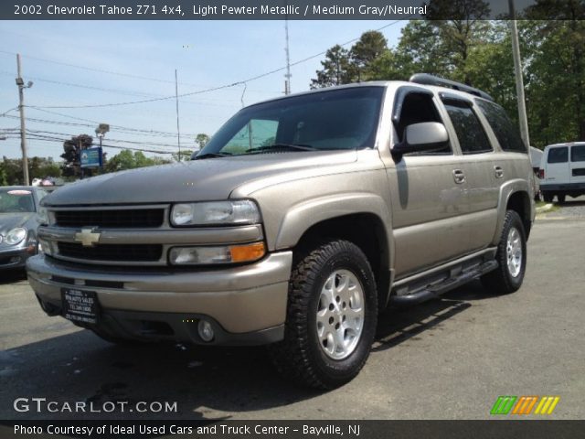 2002 Chevrolet Tahoe Z71 4x4 in Light Pewter Metallic