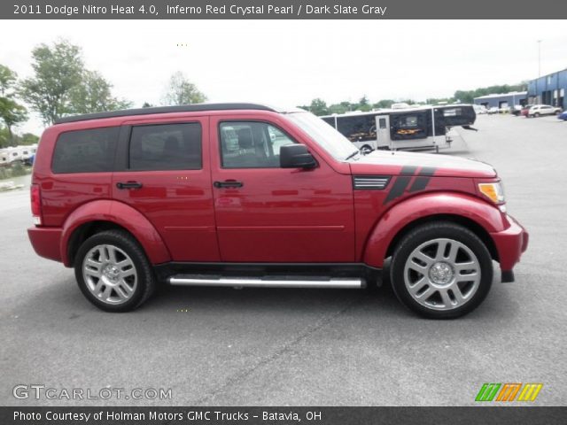 2011 Dodge Nitro Heat 4.0 in Inferno Red Crystal Pearl