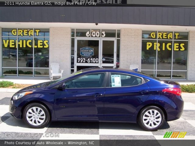 2011 Hyundai Elantra GLS in Indigo Blue Pearl