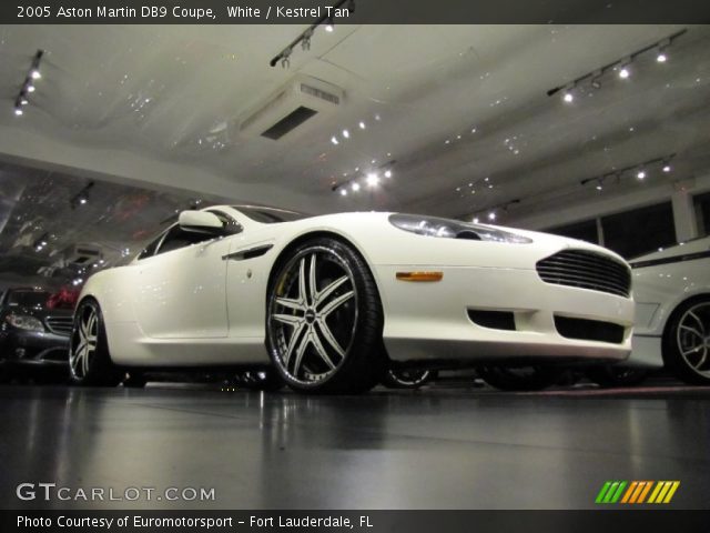 2005 Aston Martin DB9 Coupe in White
