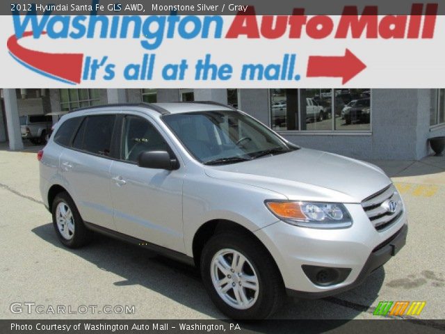 2012 Hyundai Santa Fe GLS AWD in Moonstone Silver