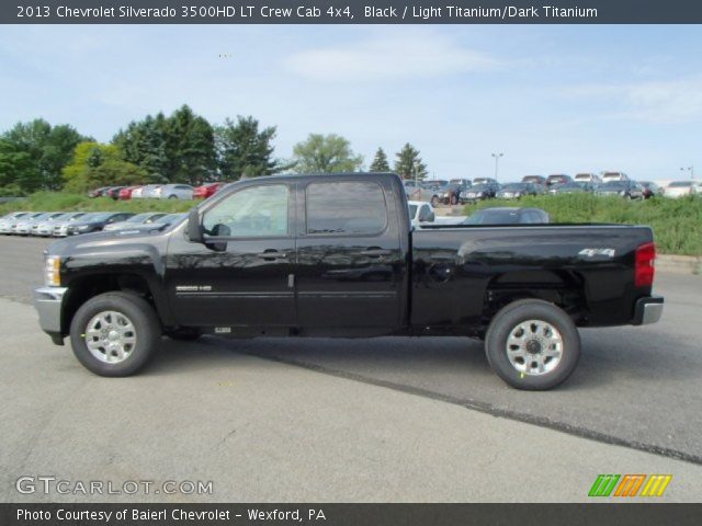 2013 Chevrolet Silverado 3500HD LT Crew Cab 4x4 in Black