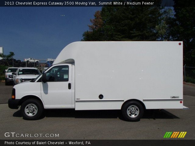 2013 Chevrolet Express Cutaway 3500 Moving Van in Summit White