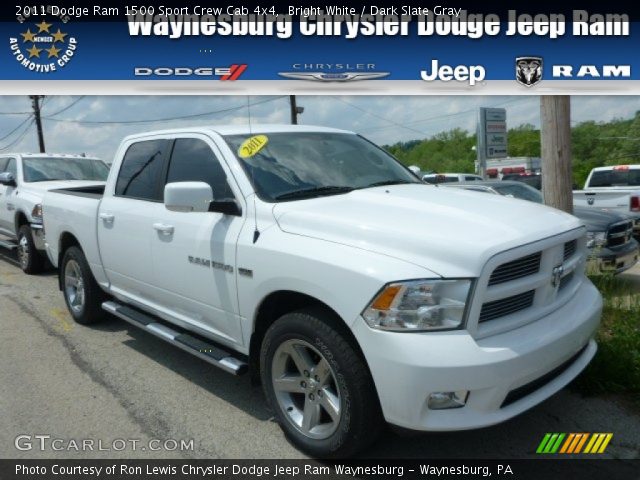 2011 Dodge Ram 1500 Sport Crew Cab 4x4 in Bright White