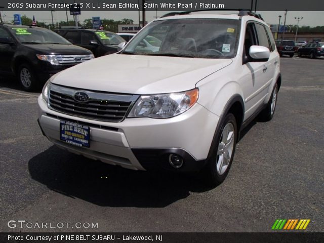 2009 Subaru Forester 2.5 X L.L.Bean Edition in Satin White Pearl