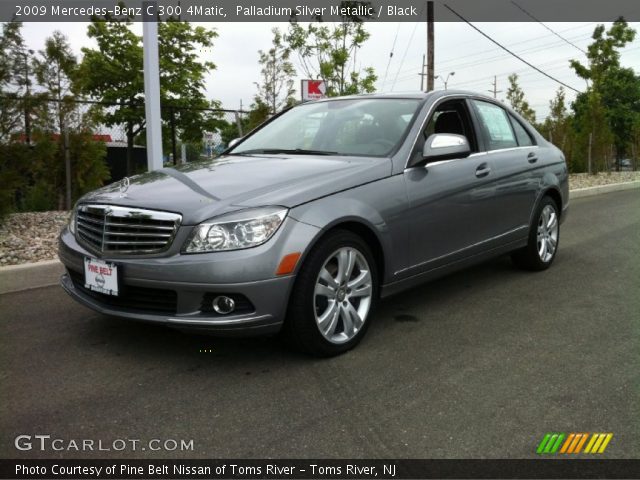 2009 Mercedes-Benz C 300 4Matic in Palladium Silver Metallic