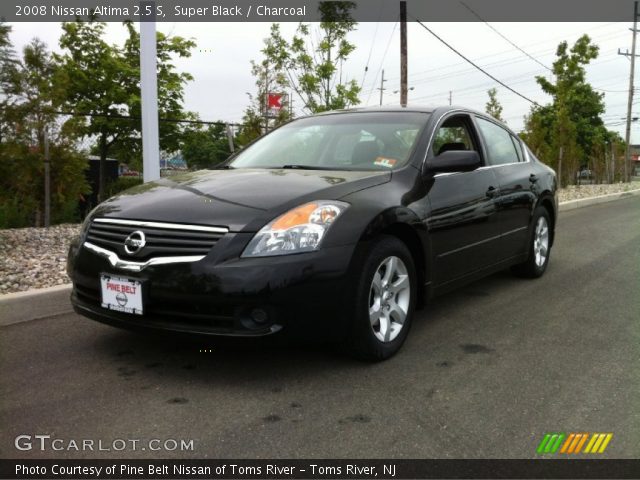 2008 Nissan Altima 2.5 S in Super Black