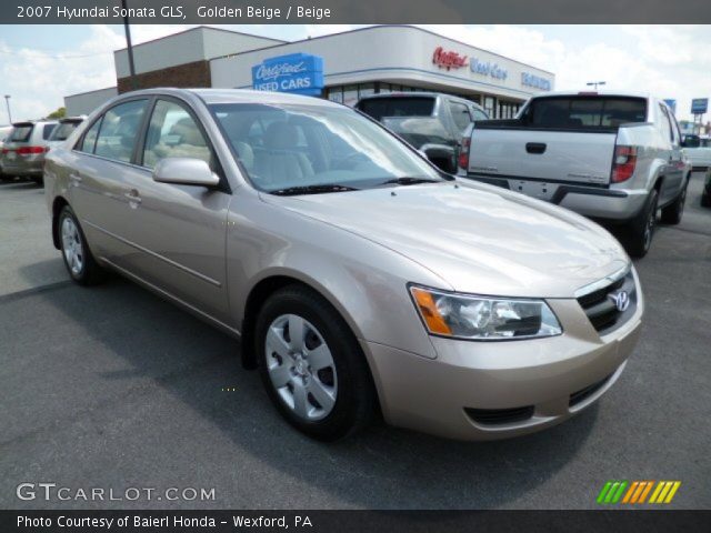 2007 Hyundai Sonata GLS in Golden Beige