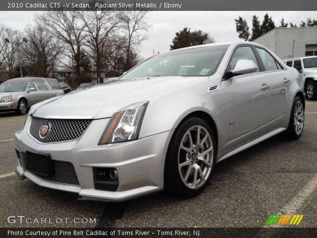 2010 Cadillac CTS -V Sedan in Radiant Silver Metallic