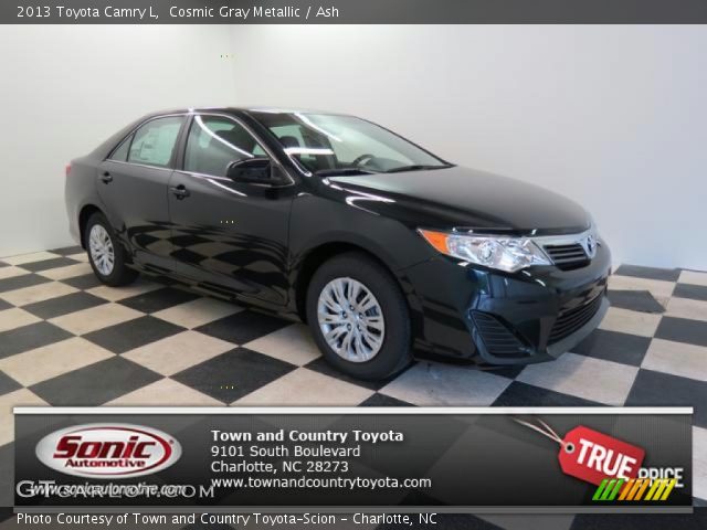 2013 Toyota Camry L in Cosmic Gray Metallic