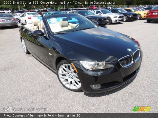 2009 BMW 3 Series 328i Convertible in Jet Black