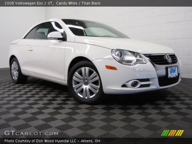 2008 Volkswagen Eos 2.0T in Candy White