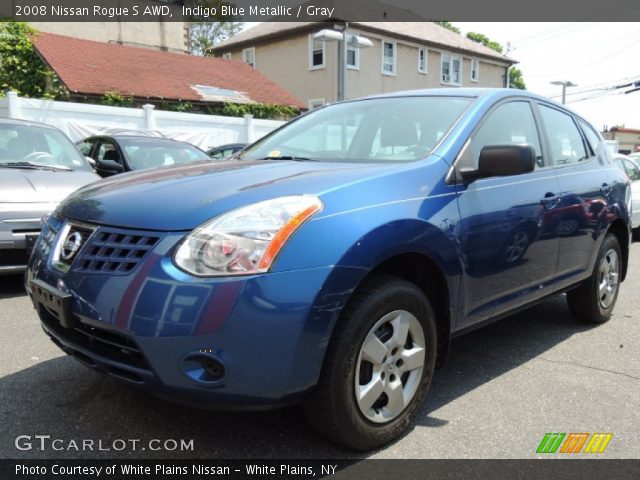 2008 Nissan Rogue S AWD in Indigo Blue Metallic