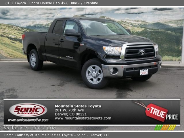 2013 Toyota Tundra Double Cab 4x4 in Black