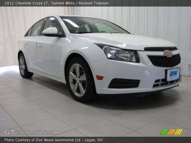 2012 Chevrolet Cruze LT in Summit White