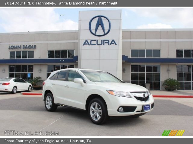 2014 Acura RDX Technology in White Diamond Pearl