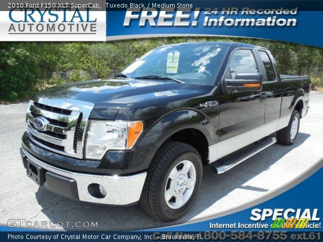 2010 Ford F150 XLT SuperCab in Tuxedo Black