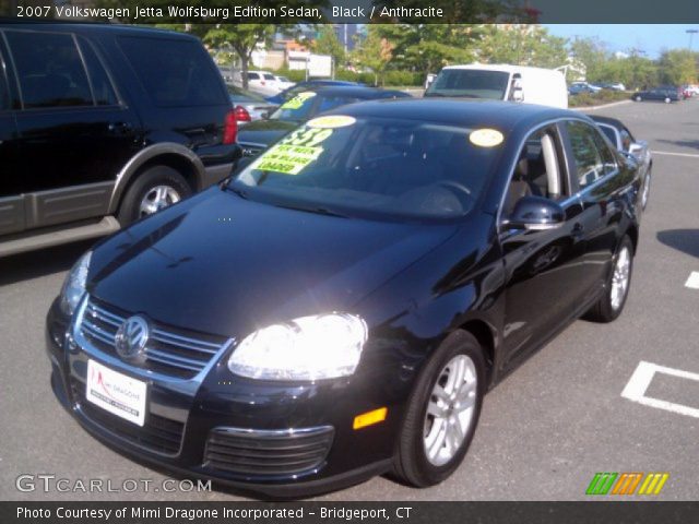 2007 Volkswagen Jetta Wolfsburg Edition Sedan in Black