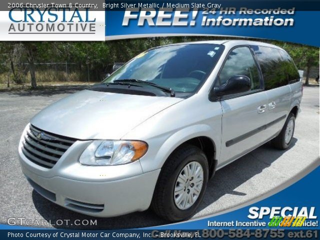 2006 Chrysler Town & Country  in Bright Silver Metallic