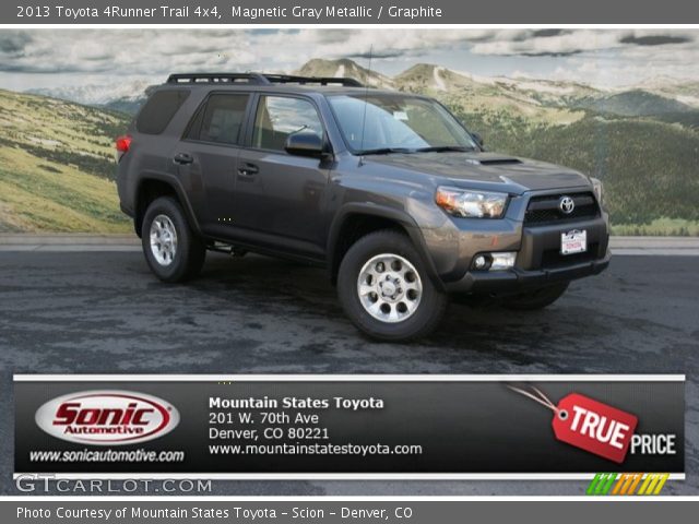 2013 Toyota 4Runner Trail 4x4 in Magnetic Gray Metallic