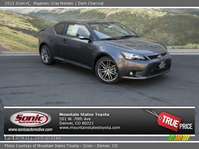 2013 Scion tC  in Magnetic Gray Metallic