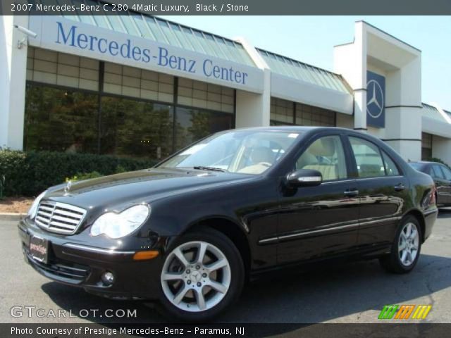 2007 Mercedes-Benz C 280 4Matic Luxury in Black