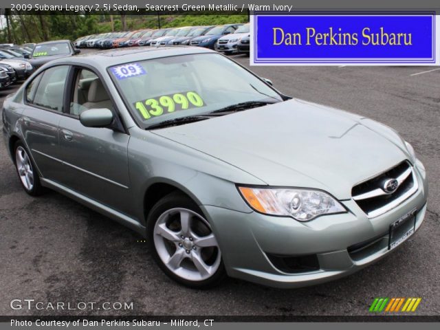 2009 Subaru Legacy 2.5i Sedan in Seacrest Green Metallic