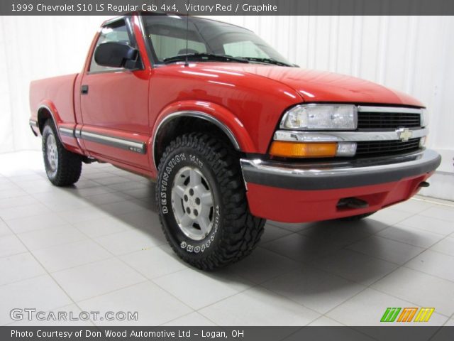 1999 Chevrolet S10 LS Regular Cab 4x4 in Victory Red