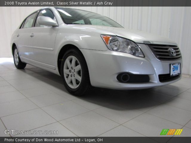 2008 Toyota Avalon Limited in Classic Silver Metallic
