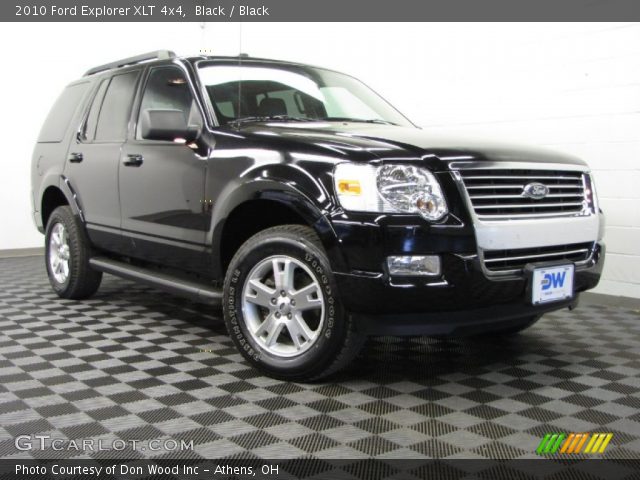2010 Ford Explorer XLT 4x4 in Black