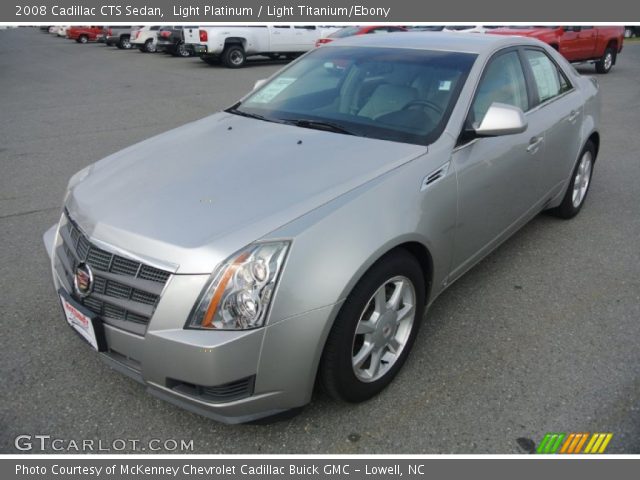 2008 Cadillac CTS Sedan in Light Platinum