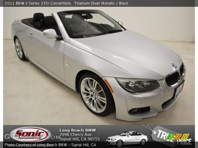 2011 BMW 3 Series 335i Convertible in Titanium Silver Metallic