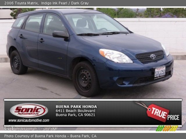 2006 Toyota Matrix  in Indigo Ink Pearl
