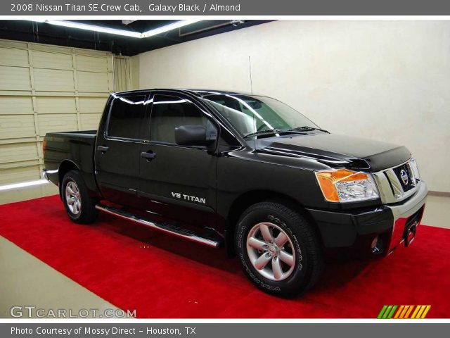 2008 Nissan Titan SE Crew Cab in Galaxy Black