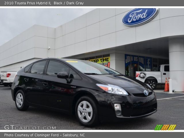 2010 Toyota Prius Hybrid II in Black