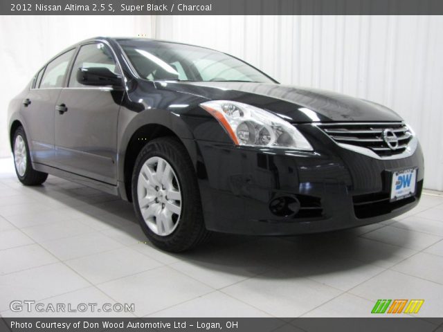 2012 Nissan Altima 2.5 S in Super Black