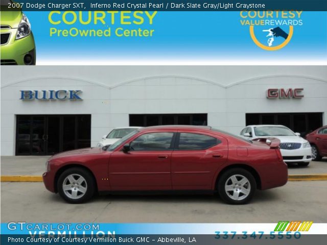 2007 Dodge Charger SXT in Inferno Red Crystal Pearl