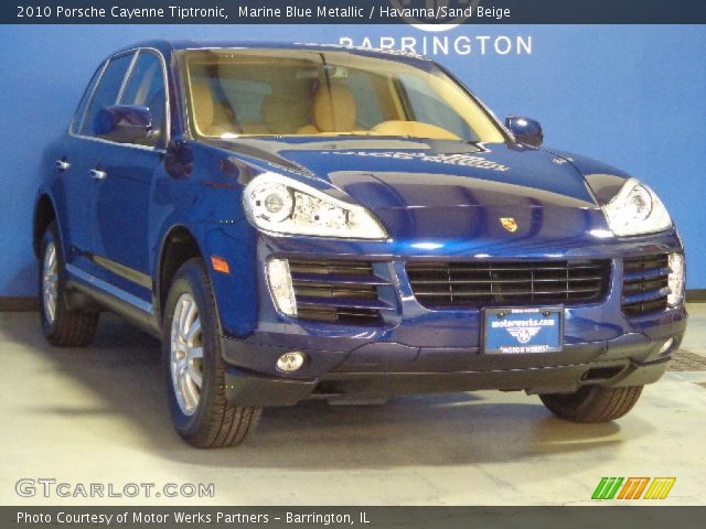 2010 Porsche Cayenne Tiptronic in Marine Blue Metallic