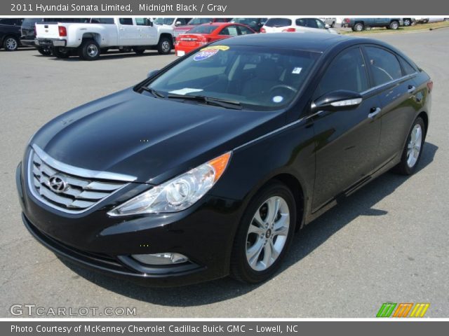 2011 Hyundai Sonata Limited in Midnight Black