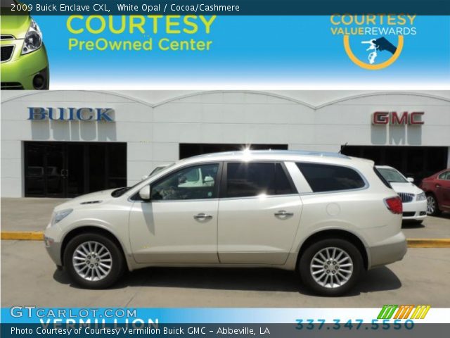 2009 Buick Enclave CXL in White Opal