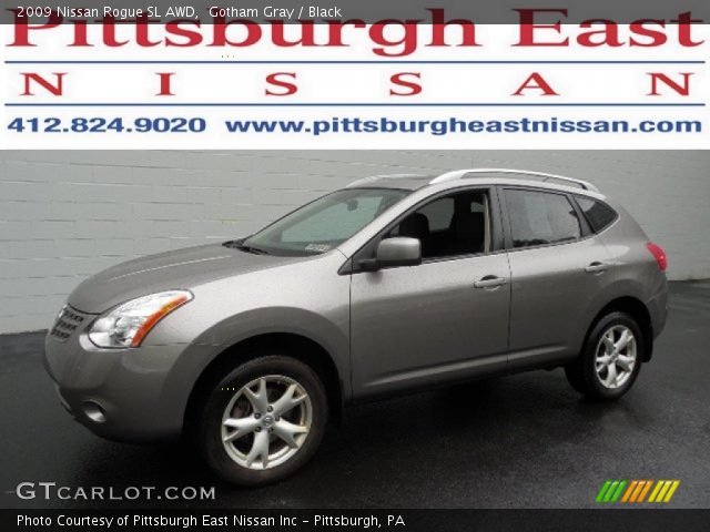 2009 Nissan Rogue SL AWD in Gotham Gray