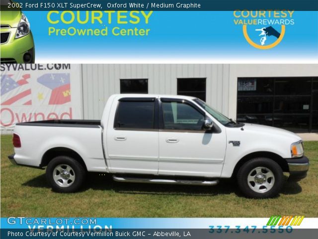 2002 Ford F150 XLT SuperCrew in Oxford White