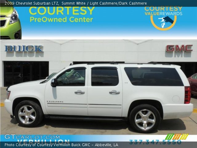 2009 Chevrolet Suburban LTZ in Summit White