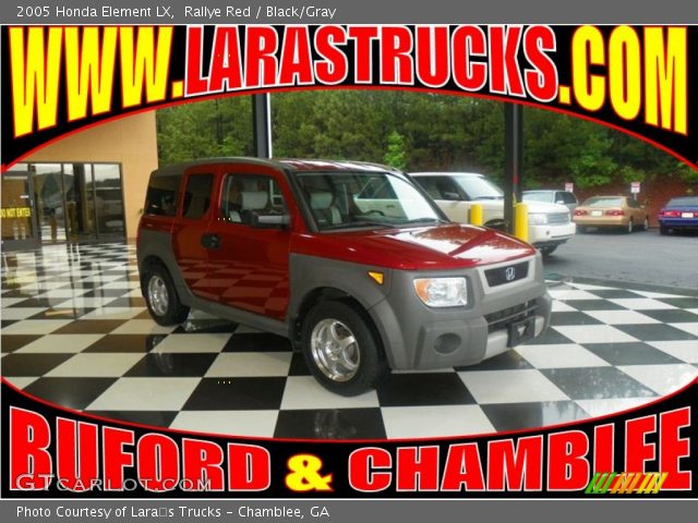 2005 Honda Element LX in Rallye Red