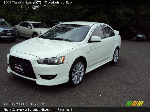 2008 Mitsubishi Lancer GTS in Wicked White