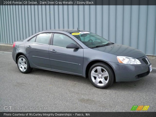 2008 Pontiac G6 Sedan in Dark Steel Gray Metallic