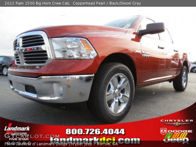 2013 Ram 1500 Big Horn Crew Cab in Copperhead Pearl