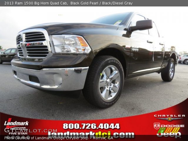 2013 Ram 1500 Big Horn Quad Cab in Black Gold Pearl