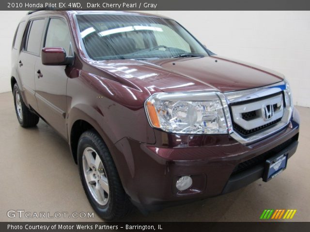 2010 Honda Pilot EX 4WD in Dark Cherry Pearl